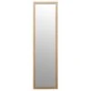 B&M Over Door Mirror 120 X 30cm - Brown -Home Accessories Shop 270480 Over The Door Mirror 120x30cm 21