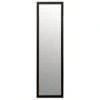 B&M Over Door Mirror 120 X 30cm - Black -Home Accessories Shop 270480 Over The Door Mirror 120x30cm 31