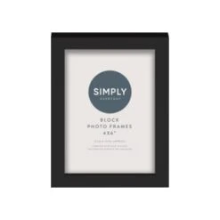 Simply Everyday 4 X 6" Block Frames 3pk - Black -Home Accessories Shop 278309 3pk simply everyday block frames 4x6 black 2