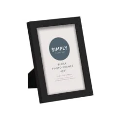 Simply Everyday 4 X 6" Block Frames 3pk - Black -Home Accessories Shop 278309 3pk simply everyday block frames 4x6 black 3