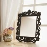 B&M Ornate Dressing Table Mirror -Home Accessories Shop 304006 Ornate dressing table mirror Black1