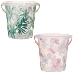 B&M Printed Bucket 12L - Floral -Home Accessories Shop 315524 printed bucket 12l main