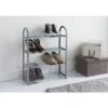 Spaceways Shoe Rack -Home Accessories Shop 315835 leo shoerack grey