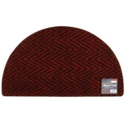 B&M Half Moon Indoor Chevron Doormat 40 X 70cm -Home Accessories Shop 319759 Half Moon Indoor Chevron Mat 40x70cm 2