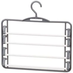 B&M Swivel Hook Trouser Hangers 2pk -Home Accessories Shop 320026 2 pack Trouser Hanger 2