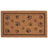 B&M Rubber & Coir Doormat - Paw Prints -Home Accessories Shop 320572 rubber and coir doormat 5