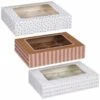 Betty Winters Large Cupcake Boxes 2pk -Home Accessories Shop 320784 4pk cupcake boxes holds 12 group