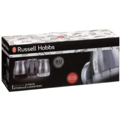 Russell Hobbs Legacy Tea - Coffee - Sugar Set 3pc -Home Accessories Shop 324968 russell hobbs tea coffee sugar silver