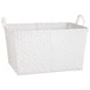 B&M Large Woven Basket - Beige -Home Accessories Shop 326917 large woven basket white