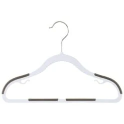 B&M Addis Children's Non-Slip Hangers 10pk - Multi Colour -Home Accessories Shop 333090 addis 10pk childrens non slip hangers boys 4