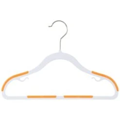 B&M Addis Children's Non-Slip Hangers 10pk - Multi Colour -Home Accessories Shop 333090 addis 10pk childrens non slip hangers boys 5