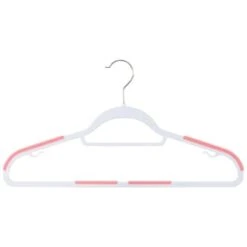B&M Addis Non-Slip Hangers 6pk - Multi Colour -Home Accessories Shop 333092 addis 6pk non slip hangers colour 2