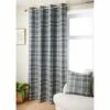 B&M Oakland Traditional Woven Grey Check Curtains 66 X 72" -Home Accessories Shop 335327 335329 335330 335332 335333 akland traditional woven check curtain grey