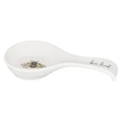 B&M Ceramic Spoon Rest -Home Accessories Shop 337110 ceramic spoon rest bee kind 2