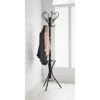 Spaceways Padstow Metal Coat Stand - Black -Home Accessories Shop 341201 padstow metal coatstand black