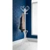 Spaceways Padstow Metal Coat Stand - White -Home Accessories Shop 341201 padstow metal coatstand white