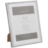 B&M A4 Metallic Picture Frame -Home Accessories Shop 343016 a4 metallic frame