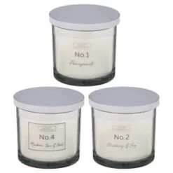 B&M Pomegranate Scented Candle -Home Accessories Shop 345705 345706 345707 scented candle large goup 1