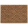 B&M Embossed Coir Doormat 40 X 60cm -Home Accessories Shop 347536 embossed coir mat 40x60 cm