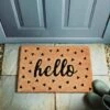 B&M Printed Coir Doormat - Hello -Home Accessories Shop 347685 hello coir doormat