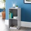 Lokken 2 Cube Shelving Unit - Grey -Home Accessories Shop 348902 lokken grey 2 cube storage