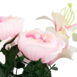 B&M Medium Flower Bunch - Pink -Home Accessories Shop 355635 medium bunch pink 2