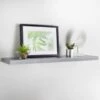 Lokken Floating Shelf 100cm - Grey -Home Accessories Shop 356243 lokken grey floating shelf 100cm
