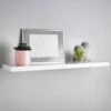 Lokken Floating Shelf 100cm - White -Home Accessories Shop 356243 lokken white floating shelf 100cm
