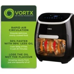 Tower 5-in-1 Air Fryer Oven 11L -Home Accessories Shop 357961 tower 5 in 1 air fryer oven 11l 16
