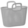 B&M Knit Handy Storage Basket - Light Grey -Home Accessories Shop 358289 knit handy basket light grey