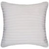 B&M Arctic Sable Faux Fur Cushion 48 X 48cm - Cream -Home Accessories Shop 360683 arctic cushion cream