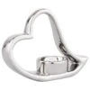 B&M Heart Ceramic Tealight Candle Holder -Home Accessories Shop 361566 heart ceramic tealight