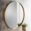 B&M Large Gold Mirror 80cm 1 B&M Large Gold Mirror 80cm -Home Accessories Shop 362597 large gold mirror