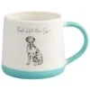 B&M Animal Slogan Mug - Dalmatian -Home Accessories Shop 363042 animal slogan printed mug with colour handle that hit the spot