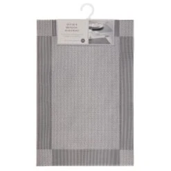 B&M Metallic Woven Placemats - Silver 4pk 11 B&M Metallic Woven Placemats - Silver 4pk -Home Accessories Shop 363869 4pk silver metallic woven placemats