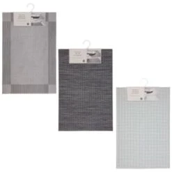 B&M Metallic Woven Placemats - Silver 4pk 13 B&M Metallic Woven Placemats - Silver 4pk -Home Accessories Shop 363876 363869 380285 4pk silver metallic woven main 2 1