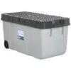 B&M Deluxe Storage Box 100L - Grey -Home Accessories Shop 365396 100l deluxe storage box grey