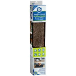 B&M Antibacterial Doormat - Brown -Home Accessories Shop 366004 anti bac magic clean mat brown