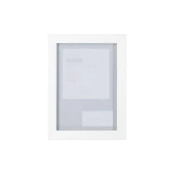 B&M Block Photo Frame 5 X 7" 2pk - White -Home Accessories Shop 367046 2pk block photo frame 5x7 white 2