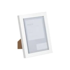 B&M Block Photo Frame 5 X 7" 2pk - White -Home Accessories Shop 367046 2pk block photo frame 5x7 white 3