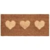 B&M Embossed Coir Step Mat - Hearts -Home Accessories Shop 367447 embossed coir step mat 25x55cm hearts