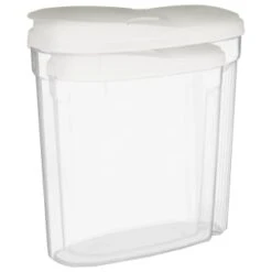 B&M Cereal Storage Container Set 2pk - White -Home Accessories Shop 368613 cereal storage set 2 pk white 2