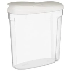 B&M Cereal Storage Container Set 2pk - White -Home Accessories Shop 368613 cereal storage set 2 pk white 3