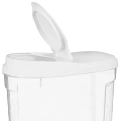 B&M Cereal Storage Container Set 2pk - White -Home Accessories Shop 368613 cereal storage set 2 pk white 4