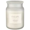 B&M Large Spa Scented Candle - White - Escape -Home Accessories Shop 368691 large spa candle escape 5