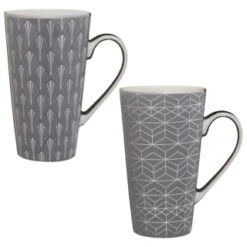 B&M Art Deco Latte Mug - Geo -Home Accessories Shop 369072 art deco latte mug main