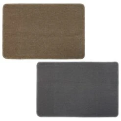 B&M Loop Washable Doormat 50 X 75cm - Natural -Home Accessories Shop 370206 loop washable doormat 50x75cm natural