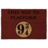 Harry Potter Doormat - This Way To Platform -Home Accessories Shop 370215 harry potter doormat 37x55cm