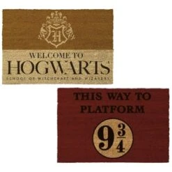 Harry Potter Doormat - This Way To Platform -Home Accessories Shop 370215 harry potter doormat 37x55cm group