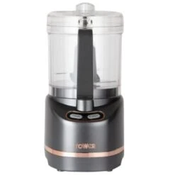 Tower Compact Food Processor 400ml - Grey & Rose Gold -Home Accessories Shop 371731 tower compact food processor